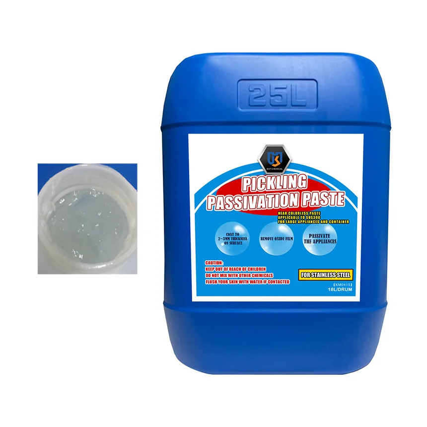 Stainless steel rust removal pickling paste anti corrosion passivation gel