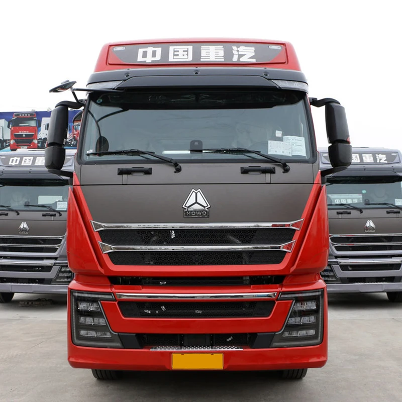 New and used Sinotruk HOWO trailer truck G7 8x4 540hp left right hand drive best prices