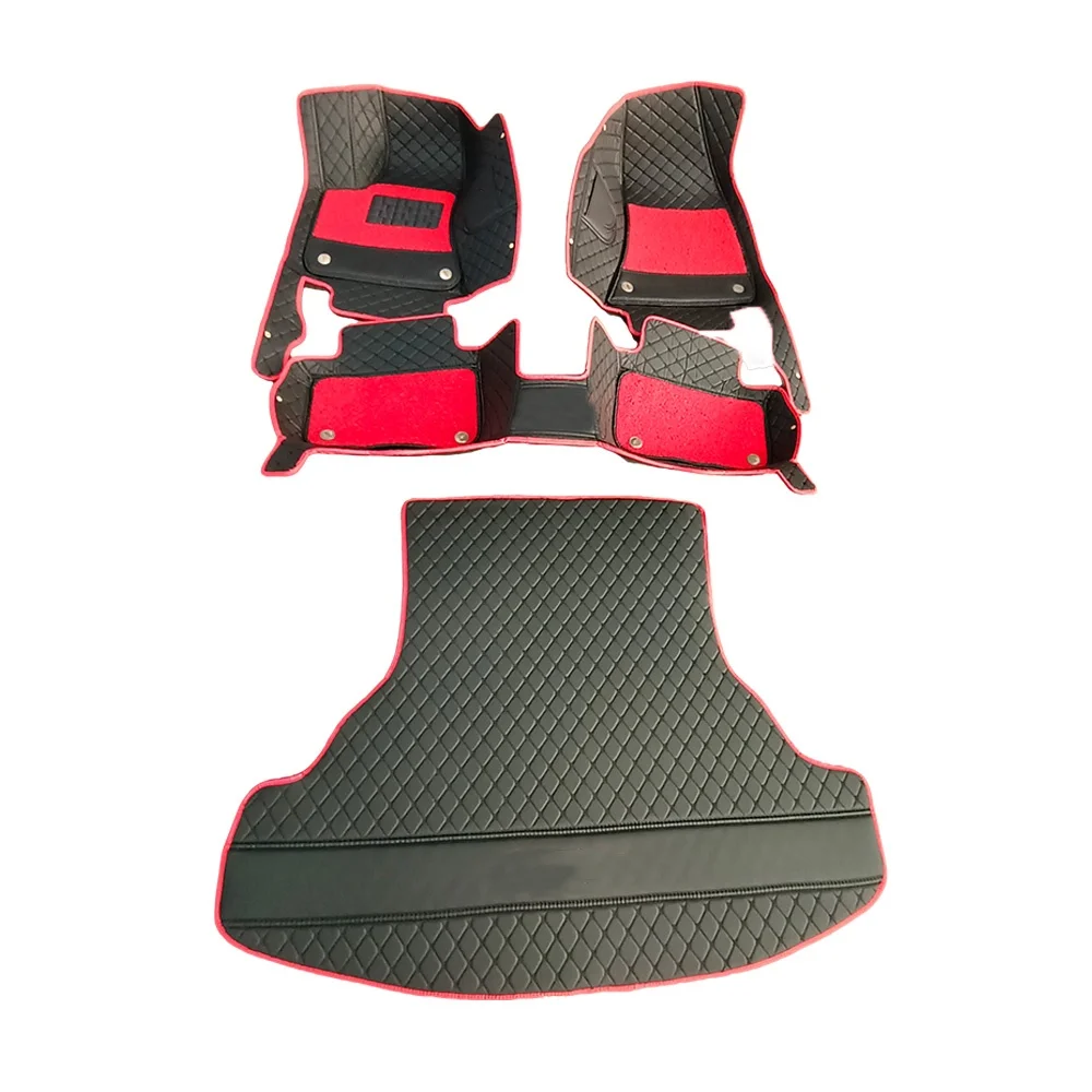 Luxury Anti-Dirty Car Mat Customized Dustproof 7D Easy installation Car Foot Mats For CHARGER 2018