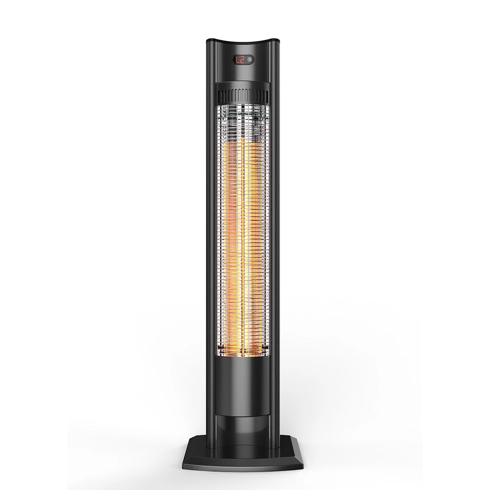 Portable Patio Heater Outdoor Waterproof Remote Control Infrared Electric Heater