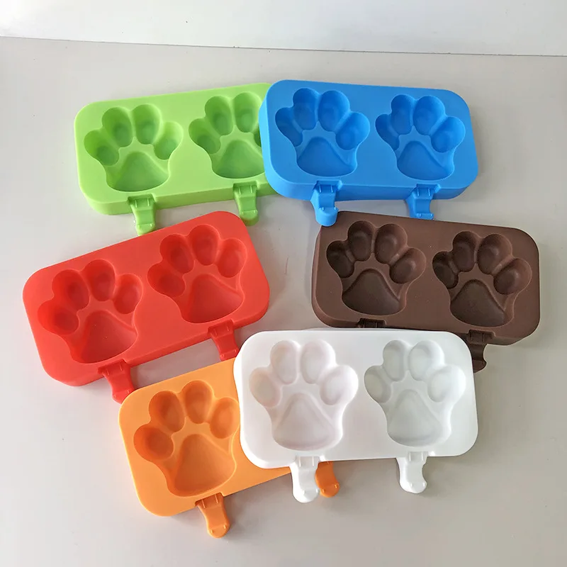 Reusable DIY Homemade Kitchen Accessories Ice Cream Maker Tools Silicone Popsicle Mold Ice Cream Mold