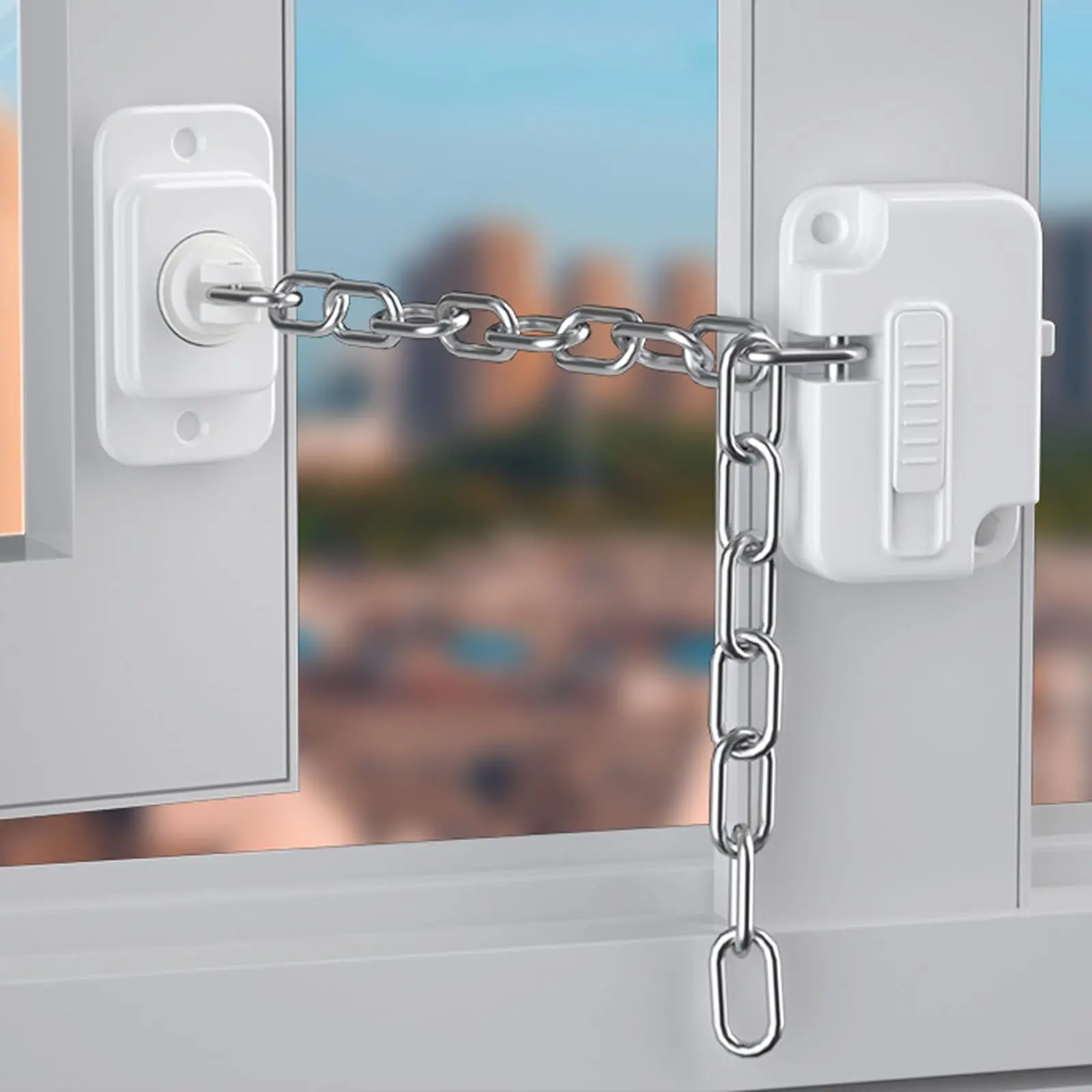 Cabinet Locks for Babies Child Safety Locks Upgraded Adjustable Window Limiters Door Refrigerator Locks Keep Children Safe