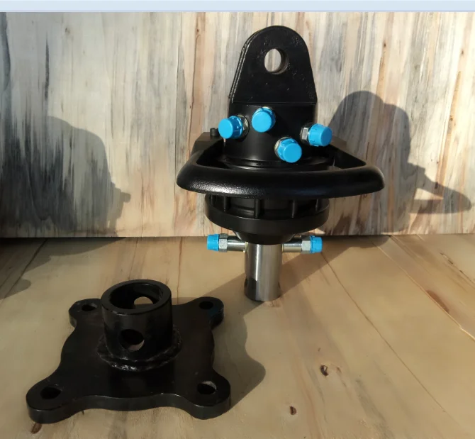 hydraulic log timber motor rotator in grapple grab forest equipment 3ton