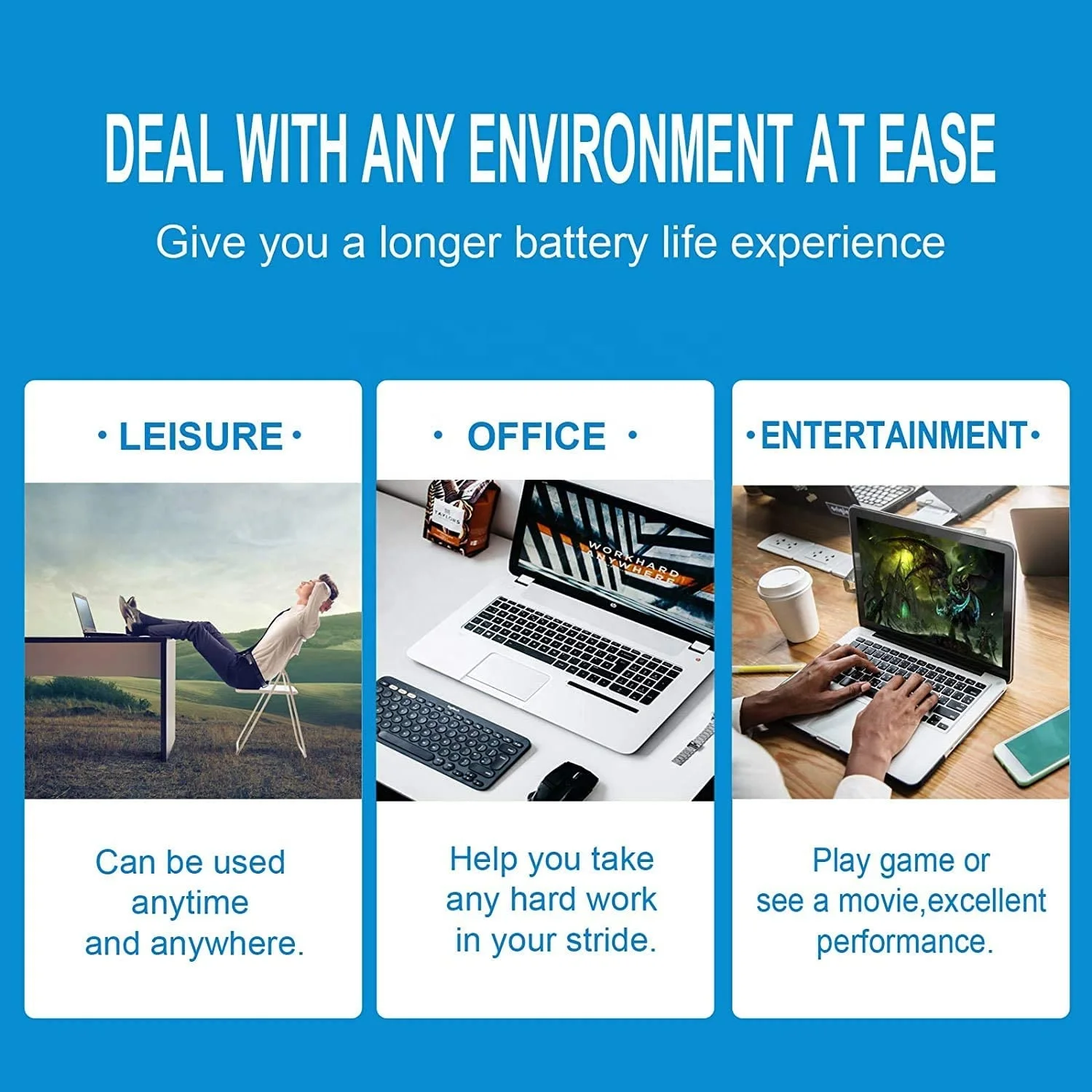 BI03XL ON03XL Laptop Battery For HP Pavilion X360 13-U Seres 844203-850 844203-855