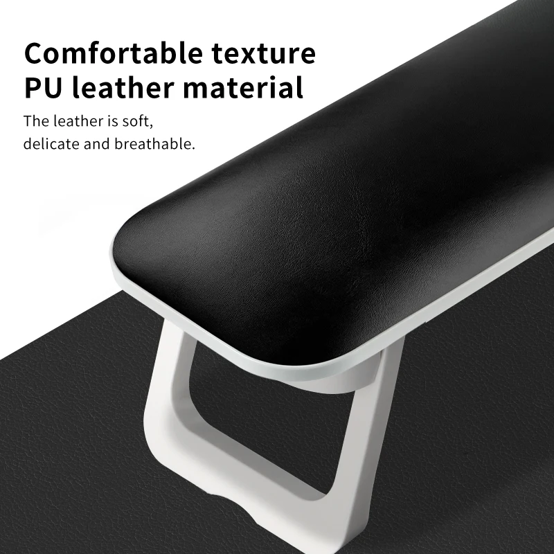 Professional Multifunctional Nail Arm Rest Cushion Table Desk Station Microfiber Leather Manicure Hand Pillow