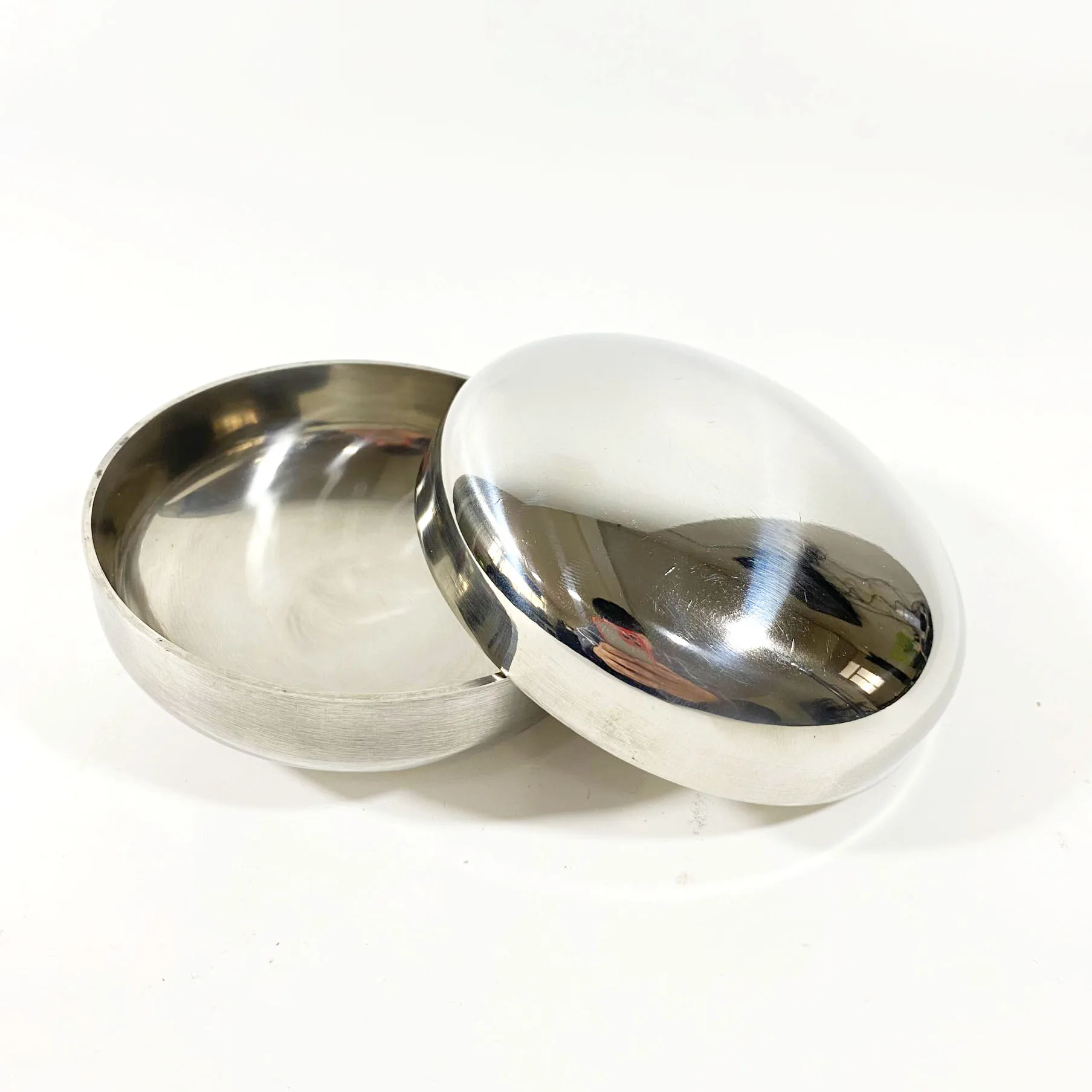 Stainless steel head elliptical mirror cover sanitary welding pipe cap steel pipe sealing plug