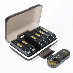 best sellers Food Grade 21 compartment travel 28 girds 7days Weekly Pill Box Case Organizer large pill container box