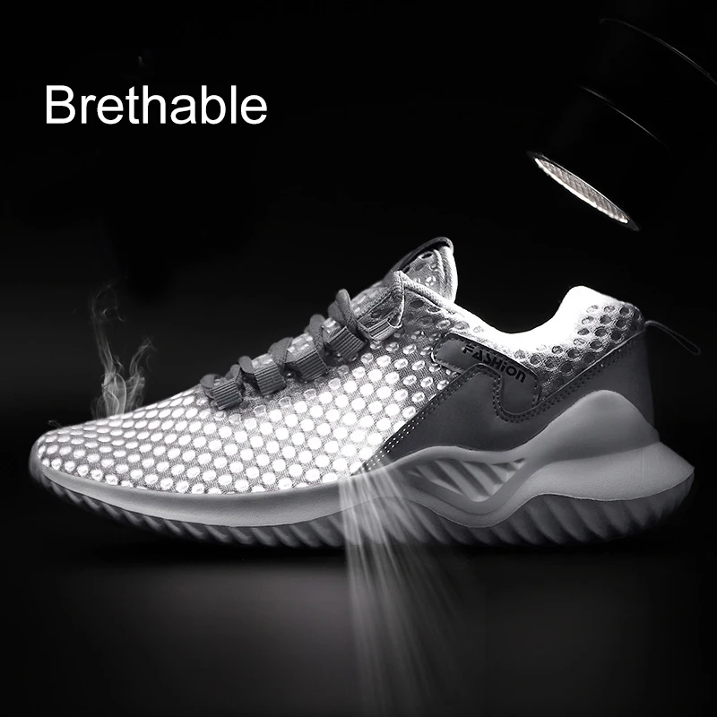 High Quality Fly Knit Unisex Running Shoes Men Custom Sneakers Brand Mesh Breathable Walking Fitness Men Shoes