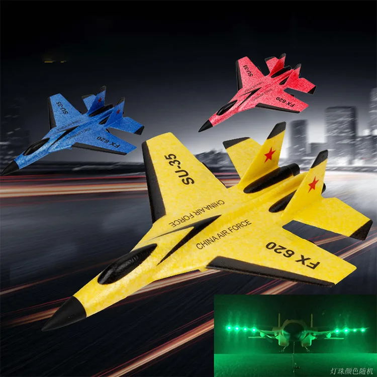 Fx620 Remote Control Glider fixed wing Su-35 fighter 2.4GHz Remote Control Combat Aircraft Toy with 2 Modes Airplane