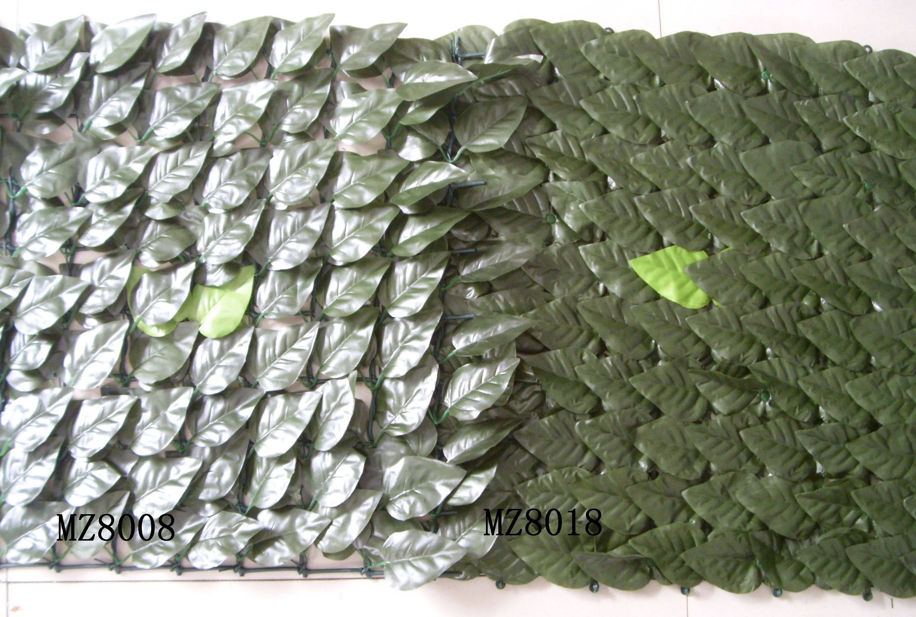 Wall Decoration Pvc Artificial Leaf Fence Boxwood Roll