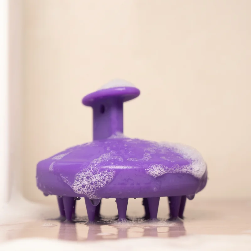 2022  Scalp Care Hair Brush Scalp Care Hair Brush Soft Silicone Scalp Massager