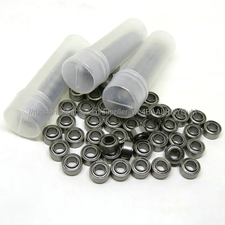 Rust Proof SSR2-5 ZZ-EE Stainless Steel Ball Bearings 3.175x7.938x3.571/4.331