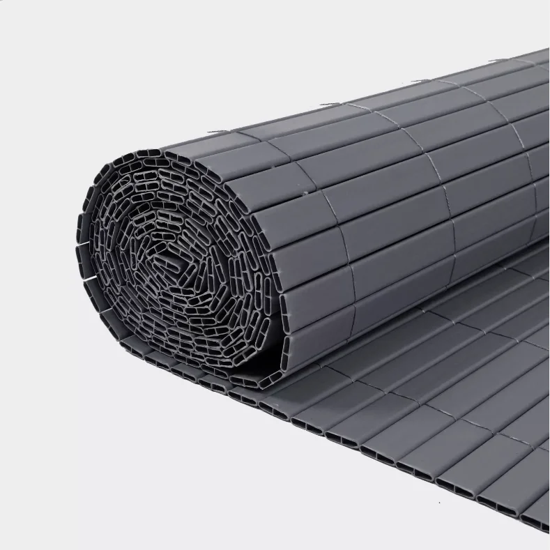 PVC Bamboo Slat Effect Garden Screening Fencing Fence Panel Privacy Screen Roll