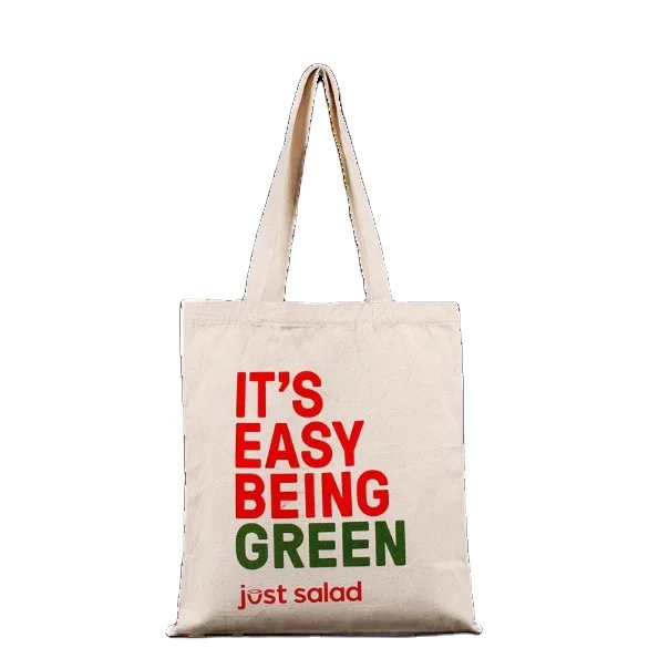 canvas fabric organic tote folding shopping bag cotton calico tote bag