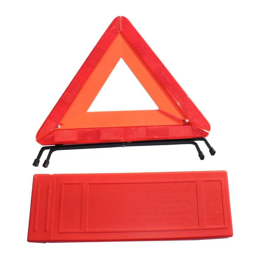 CE certificate 43cm Road Safety Reflective Early warning device triangle