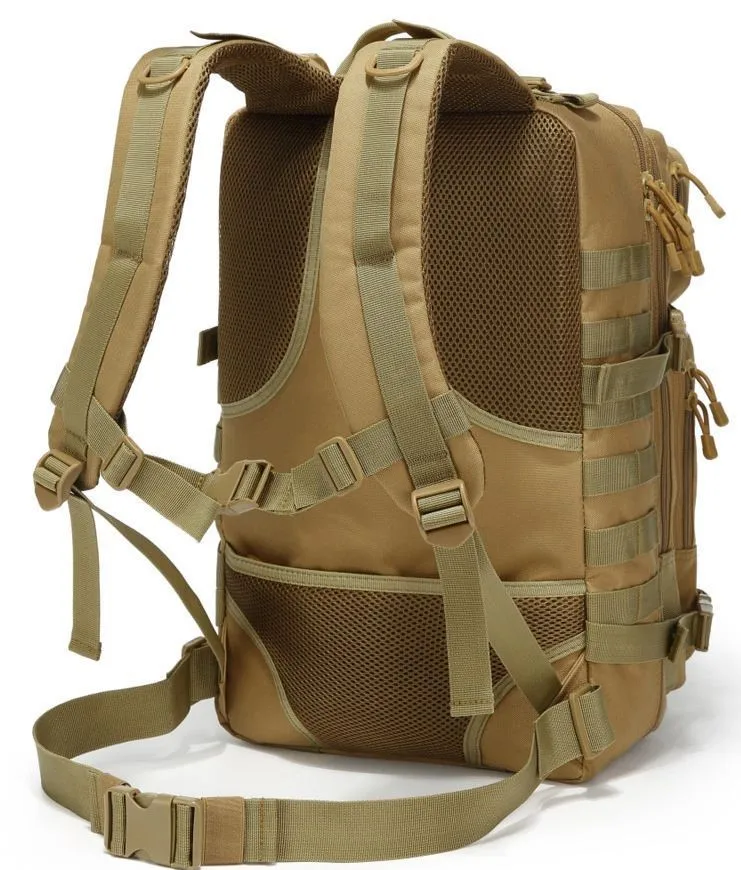 Tactical camouflage 3P backpack outdoor mountaineering hiking camping multi-functional large-capacity backpack new product