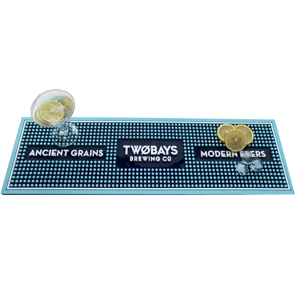 Large Non-slip Silicon Bar Counter Mat Countertop Coffee Tamper Protection Mat