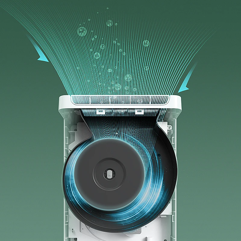 High Tech Plastic Hotel Portable Silent Dehumidifier Boat Small Dehumidifier 245 w Dehumidifiers with LED Display