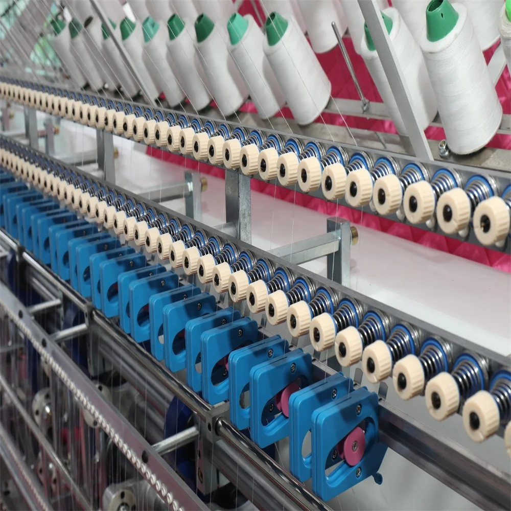 Китай дешевая подержанная компьютерная многоигольная стегальная машина для матраса