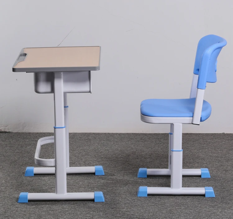 primary school secondary school student table classroom furniture height adjustable luxury desk and chair set