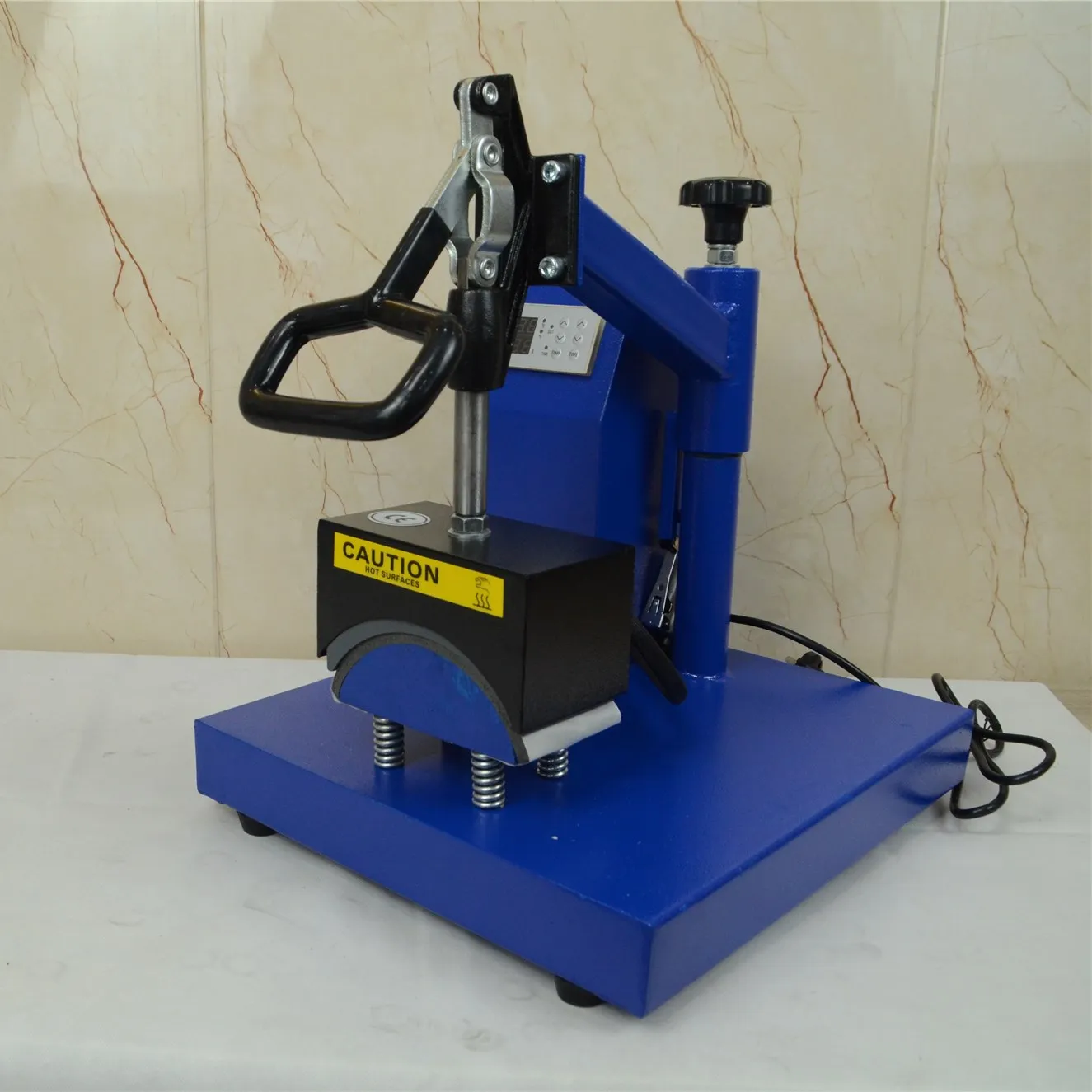 
2021 Factory supply QX-A7-A Cap New Condition hat fabric Swing Heat Press Machine 