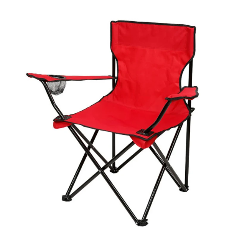 Wholesale folding portable backrest durable oxford cloth beach camping chair