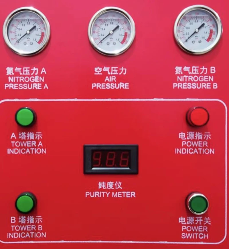 Портативное полностью автоматическое оборудование для розлива азота газовое автомобилей или мини-автобуса