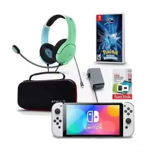 Best Price Original New Nintendos Switch (OLED model) with White red and blue Joystick Console With Full Warranty