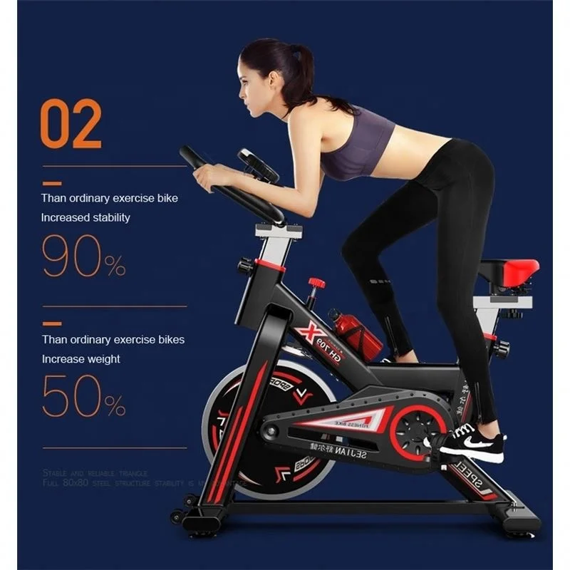 Home Gym Fitness Exercise Bike Stationary Indoor Cycling Spin Workout Bike
