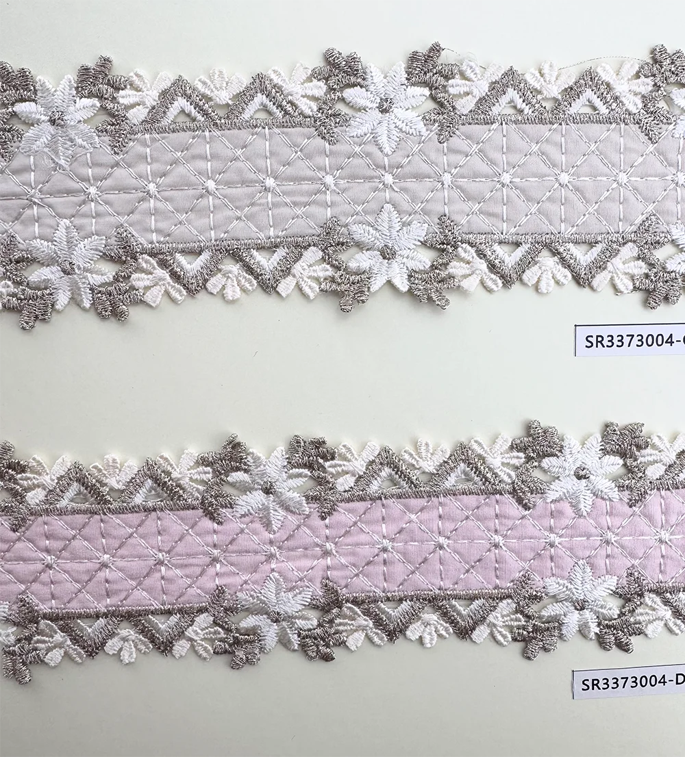 Water Soluble embroidery hollowed out lace accessories clothing accessories lace edges fabric accessories wholesale