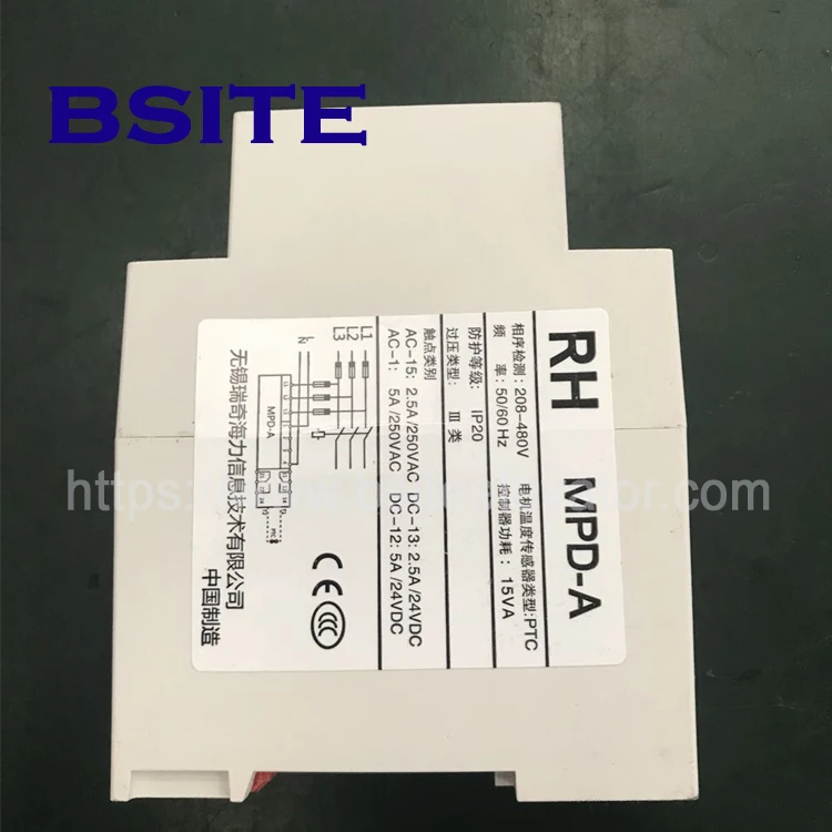 MPD-A MPD-C Lift Spare Parts Phase Sequence Relay Escalator Motor Temperature Sensor Escalator Parts
