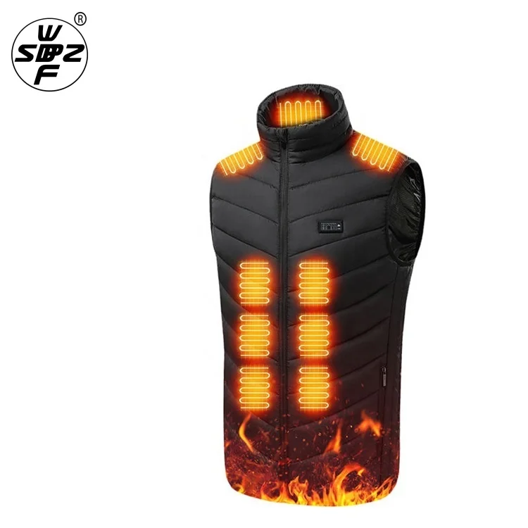 Heated Lightweight With Battery Pack Heated Vest Custom Heated Vest Jackets