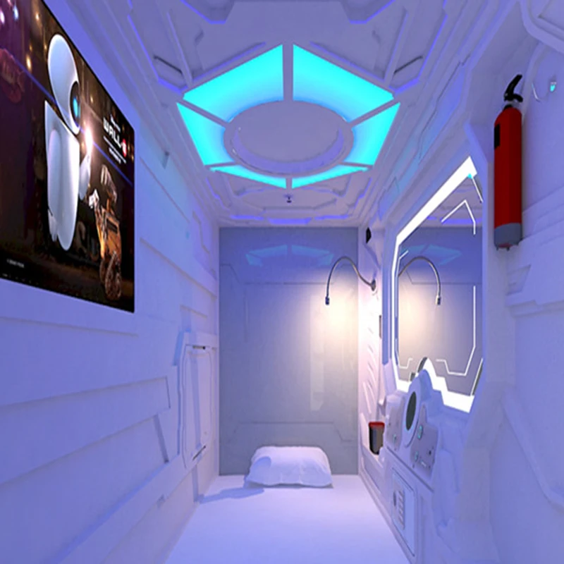 Sleeping pod bunk hostel soundproof bed capsule hotel bed