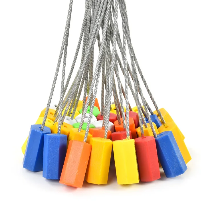 Фиксированная длина Пользовательский логотип/код/штрих-код/Qr-код замок для уплотнения кабеля двери грузовика