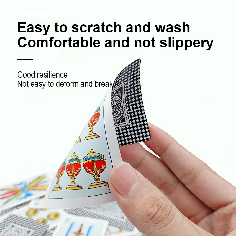 Custom Spanish Playing Card Poker Sublimation Blank Paper Playing Cards Wholesale