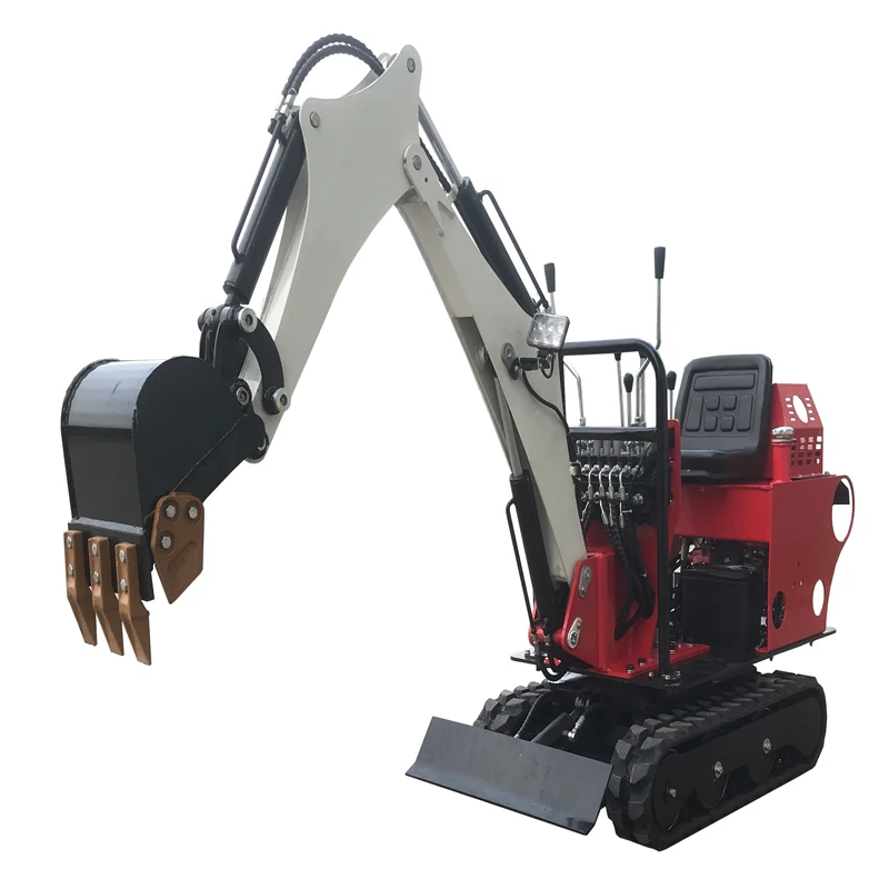 Can enter the elevator of the small excavator room to dismantle the crushing mini-excavator