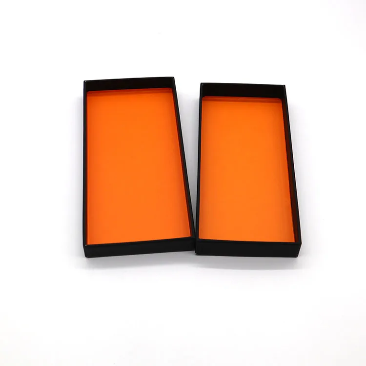 Black Cardboard Gift Box With Lid