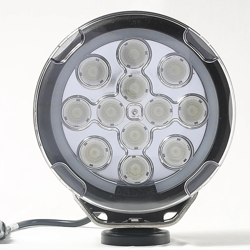 oledone 12v 24v led work light 120W round DRL driving light