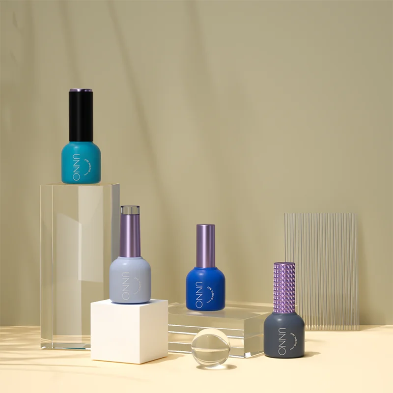 11ml custom made fancy round glass bottle empty nail polish gel polish bottles for gel nail