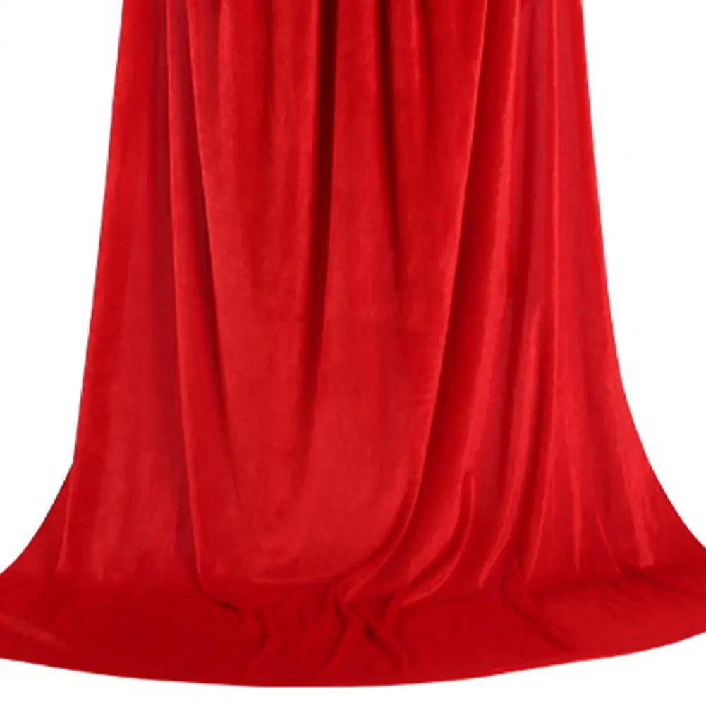 Fashion party Hooded Cloak Long Velvet Vampire Halloween Costume Cape for men and women