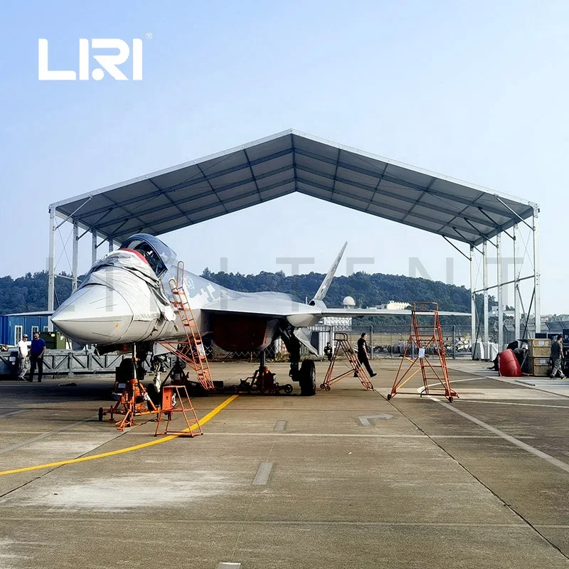 Водонепроницаемая портативная летная палатка для хранения ангара авиасалона из Китая