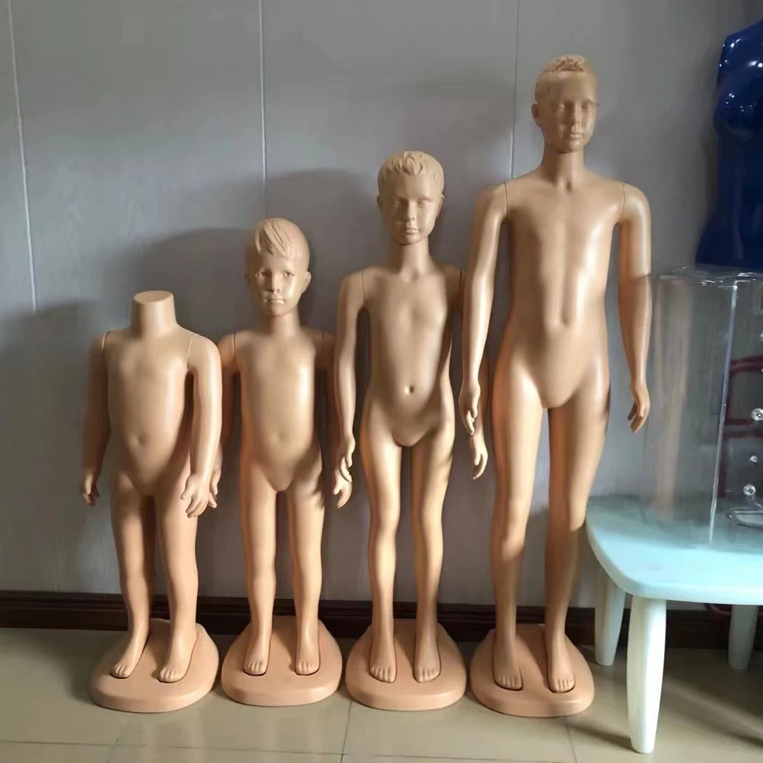 fiberglass standing teenage child boy mannequin