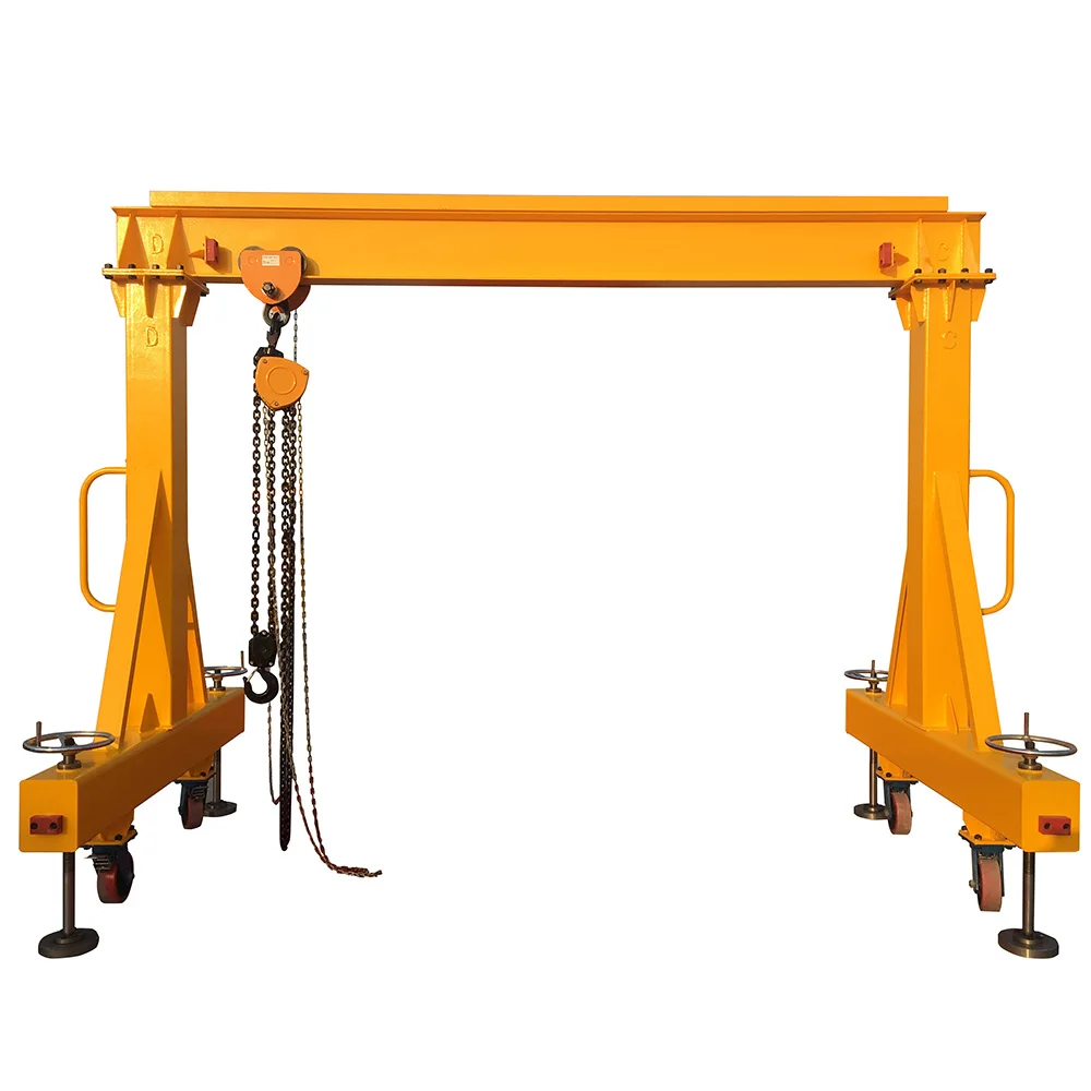 Small Mobile  2Ton, 3Ton portable Gantry Crane