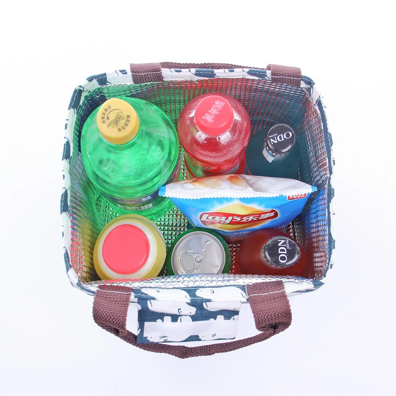 New Insulation Bag Thicken Bento Waterproof Lunch Box Student Tote Bag cooler bag
