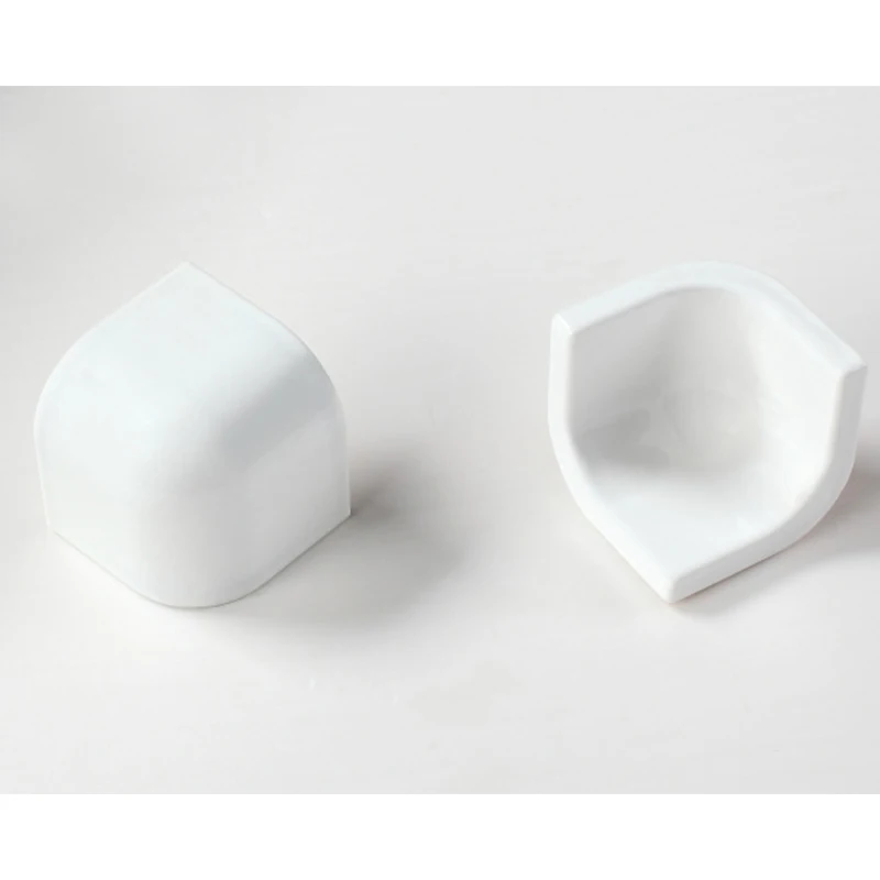 black and white green pink color ceramic tile trim corners edge cover tile curved tile edge trim