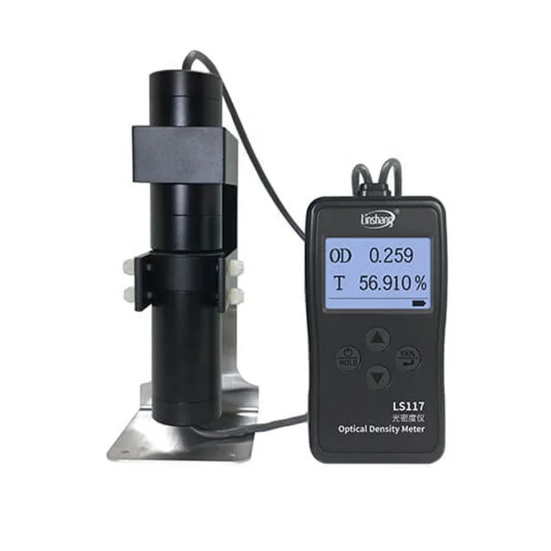 Linshang LS117 Optical Density Meter Test Dot Area Aluminum X-ray Film With OD Visible light Transmittance Replace X-rite 341C