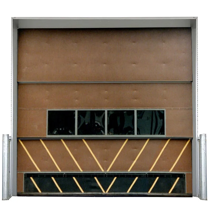 Personnel Doors Sectional Garage Doors with Windows Remote Control Glass JST Modern Inserted Full Size Steel Foldable Industrial