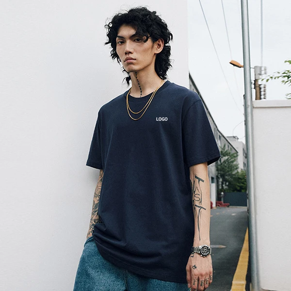 Wholesale Funny Teddy Bear Graphic Men Tees Custom Logo Crew Neck Streetwear Black Plus Size Man T-shirt