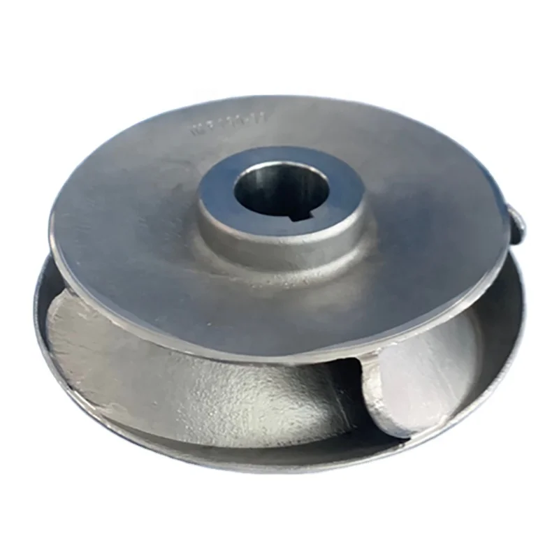 Water pump stainless steel  impeller casting submersible well pump spare parts CF8M closed impeller die casting