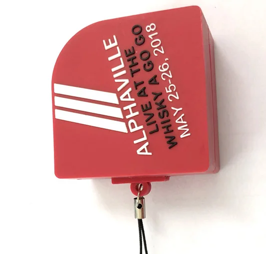 customized Hollywood architecture shape 8GB USB with logo printing and music&movie data loading custom packaging